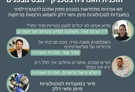 תוכנית האנרגיה – מבט מבפנים